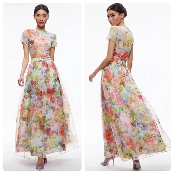 ALICE + OLIVIA Dixie Maxi Skirt - Picture 7 of 17